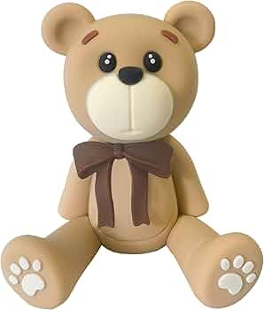 3D Bear Cake Toppers Brown Bear Cake Decorations for Boy Girl Baby Shower Birthday Party Supplies... | Amazon (US)