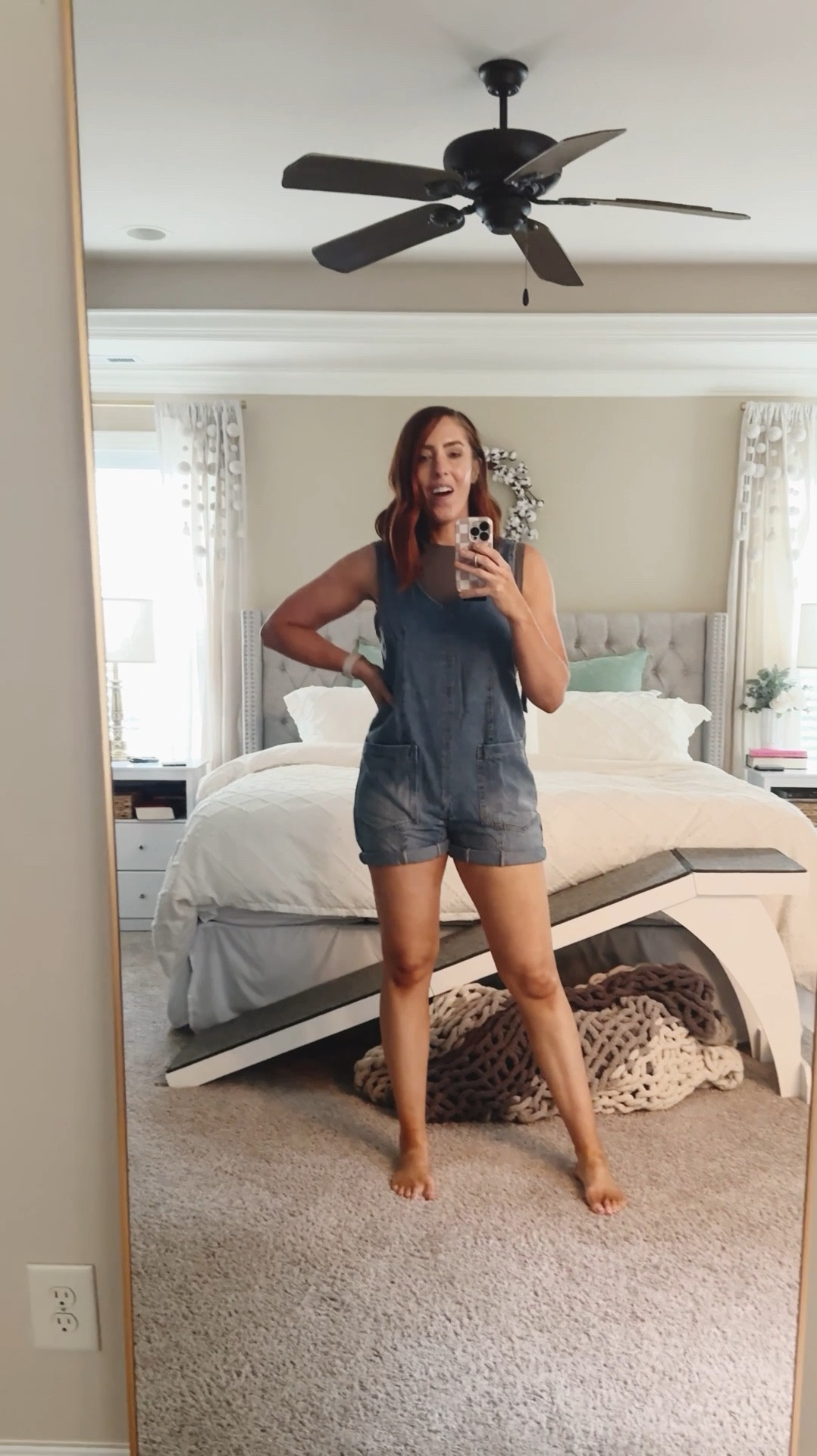 These cute free people look for less overall find is my new favorite work from outfit! I’m wearing a size medium in my overalls! These would also be great for back to school or just a comfortable summer outfit! 

Therafit Terri Nubuck Slip On Loafer size 11
My Gap Cropped Muscle Tank is a Size Medium Tall
Dog Mom Hat is One Sizee

Amazon find | Free People Overalls | Free People Dupe | Boho Fashion | Comfortable and Cute | Summer Fit | Summer Outfit | Fit Check | Tall Women Fashion | Tall Girl Fashion 

#LTKSaleAlert #LTKFindsUnder100 #LTKStyleTip