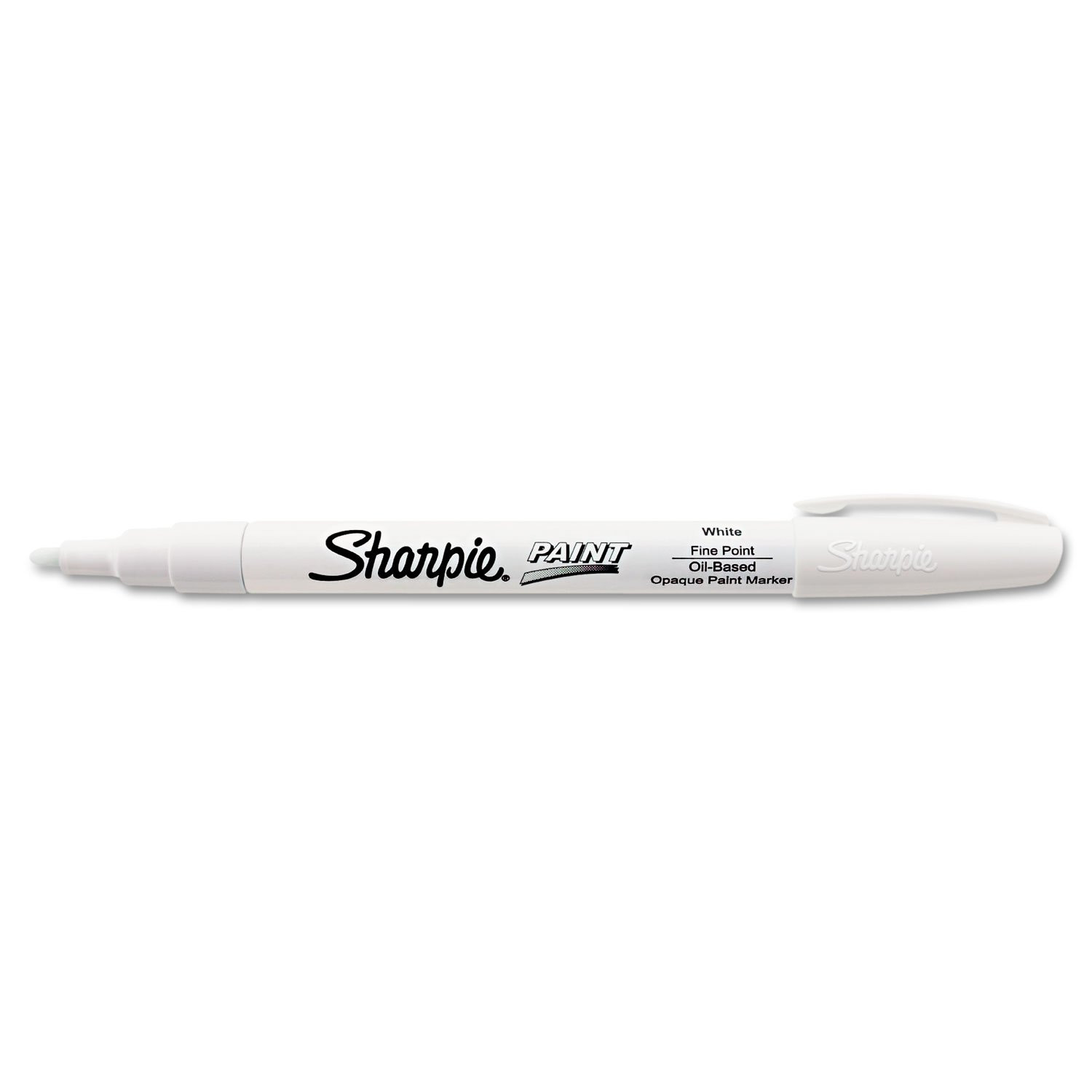 Sharpie Permanent Paint Marker, Fine Bullet Tip, White | Amazon (US)