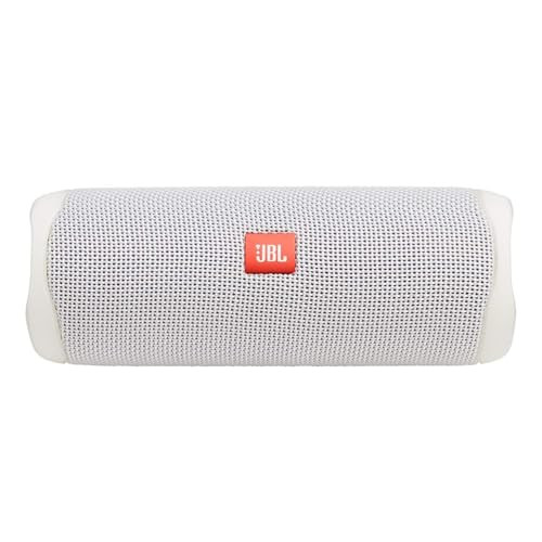 JBL FLIP 5, Waterproof Portable Bluetooth Speaker, White, 3.6 x 3.6 x 8.5 | Amazon (US)
