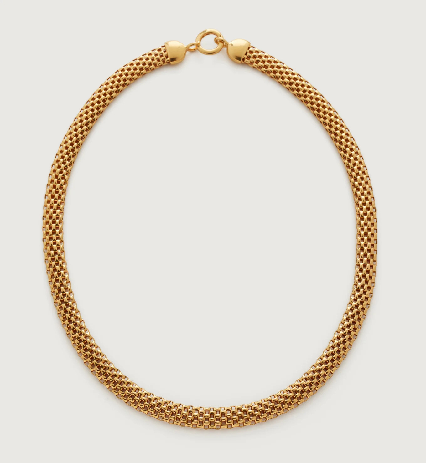 Heirloom Woven Chain Necklace 46cm/18' | Monica Vinader (US)