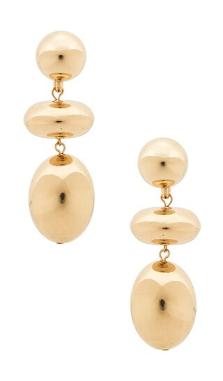 Droplet Earrings in Gold | Revolve Clothing (Global)