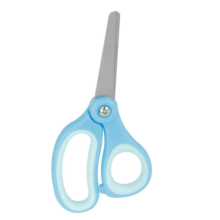 Pen+Gear 5-inch Blunt-tip Kids Scissors, Age 4-7, School Supplies, Multi-Purpose, Blue | Walmart (US)