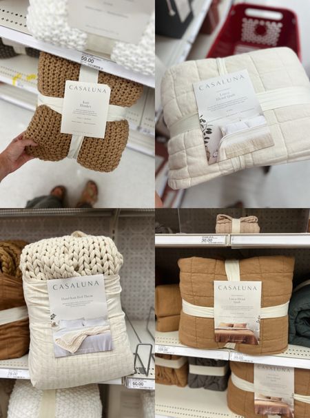 20% off Casaluna bedding at Target with Target Circle! I love these chunky knit throws for fall, and the quilts are so pretty 😍

#LTKsalealert #LTKhome #LTKfindsunder100