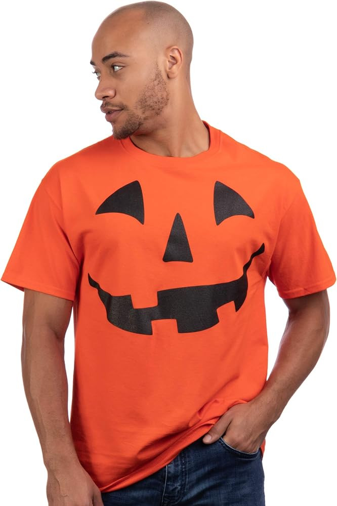 Giant Jack O' Lantern Face | Halloween Pumpkin Fun Unisex T-Shirt for Men Women | Amazon (US)