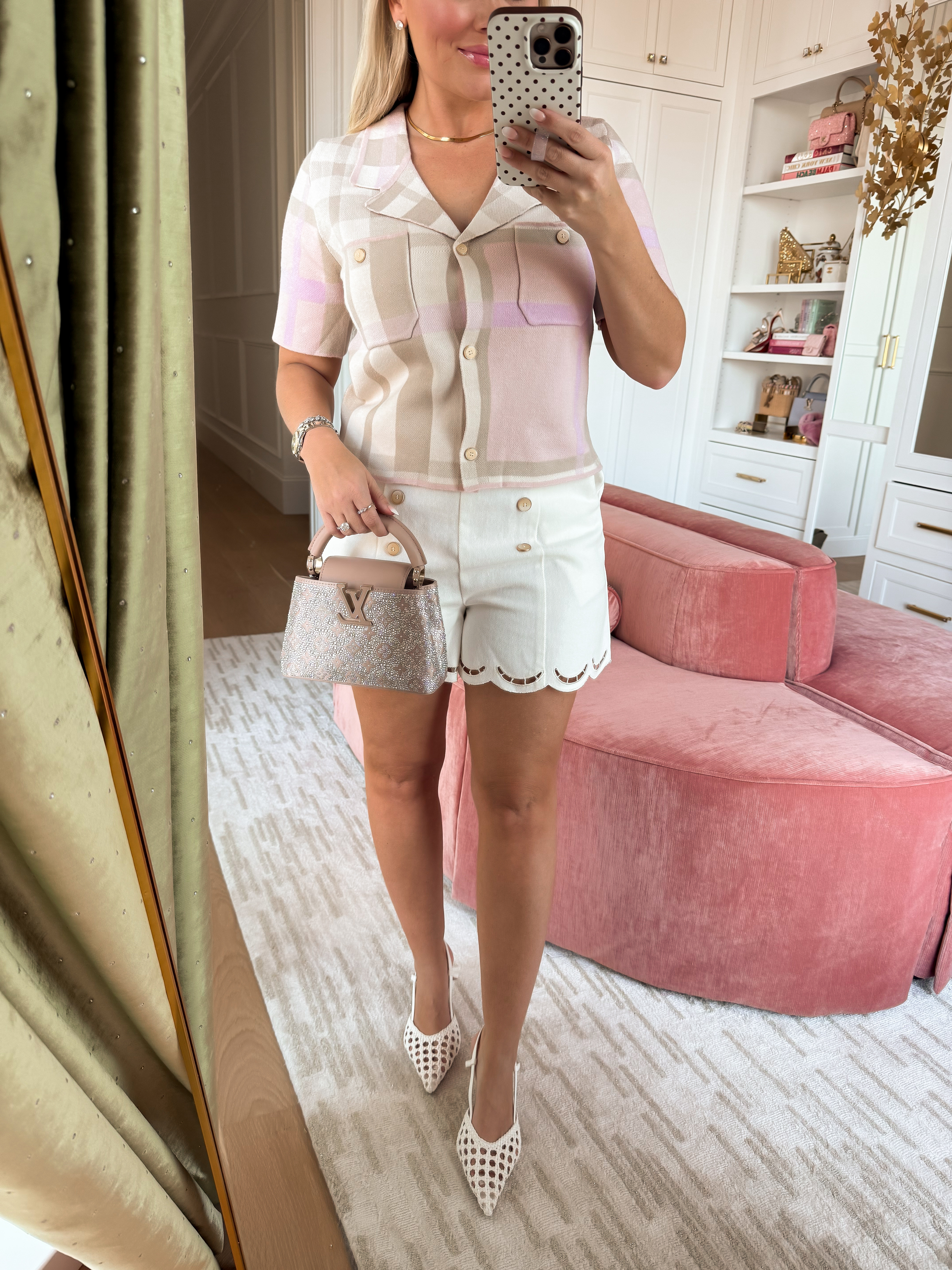 Use code WHITNEYSAVE35 for 35% off. Wearing size small in everything except white shorts - size medium! 

  