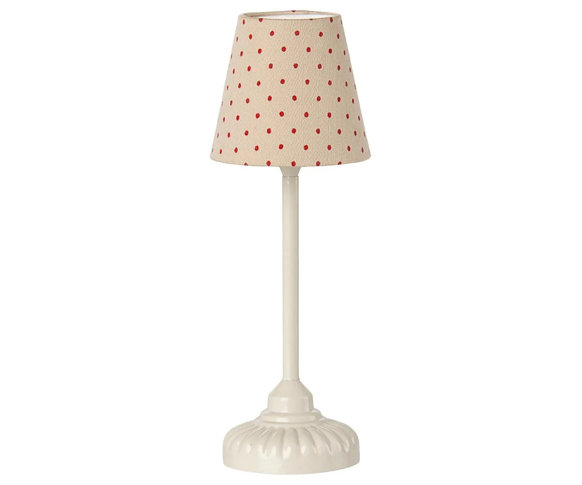 Vintage floor lamp, Mouse - Sand | Maisonette