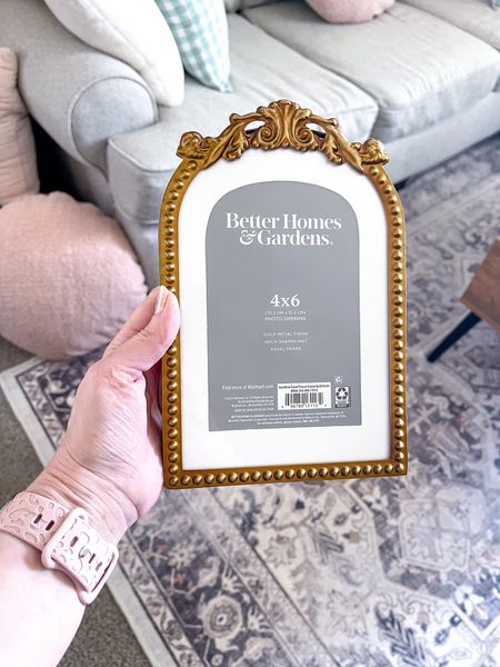 Such a cute frame from Walmart. Only $13. It fits 4x6 pictures or 5x7 if you remove the white part. 


Victorian picture frame, Walmart home decor, BHG decor , gold frame 


































#LTKAsia #LTKmens #LTKVideo #LTKtravel #LTKsalealert #LTKwedding #LTKfindsunder50 #LTKshoecrush #LTKworkwear #LTKU #LTKstyletip #LTKbaby #LTKmidsize #LTKplussize #LTKfamily #LTKswim #LTKfindsunder100 #LTKbeauty #LTKGiftGuide #LTKxSephora #LTKitbag #LTKover40 #LTKparties #LTKhome #LTKSeasonal #LTKbrasil #LTKkids #LTKeurope #LTKActive #LTKaustralia #LTKfitness #LTKFestival #LTKbump