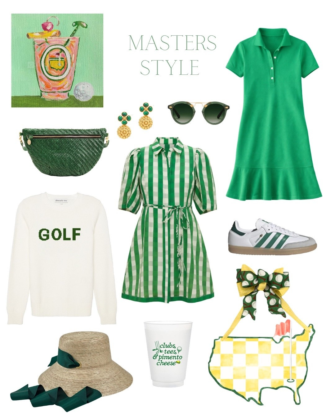Masters style 
Green style
Outfit ideas
What to wear
Spring trends 

#LTKgrwm #LTKootd #LTKdayinmylife