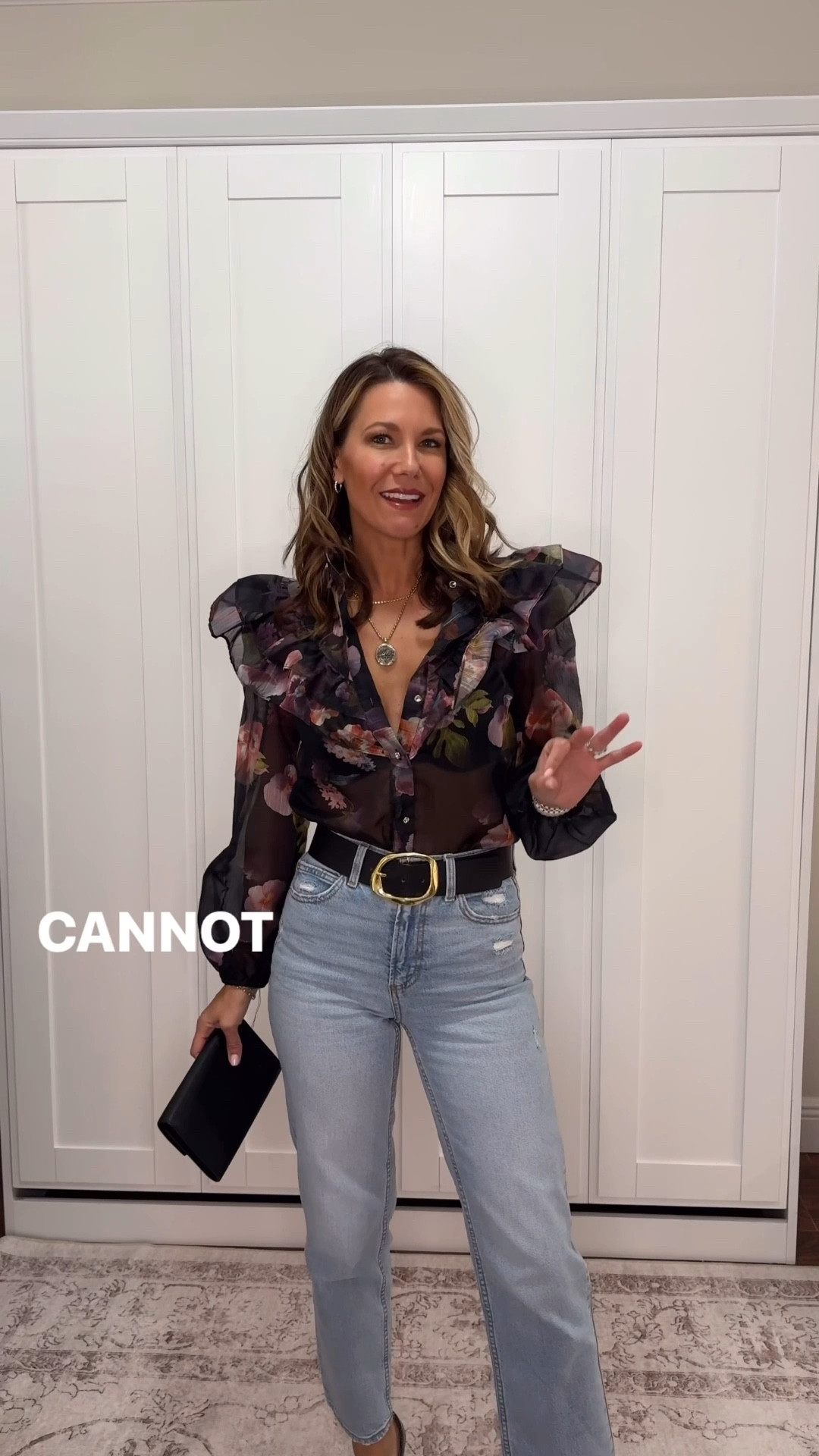 Date Night Look #1 

This floral top is gorgeous and I paired it with that great Target denim and some high end accessories 

#LTKOver40 #LTKSeasonal #LTKootd