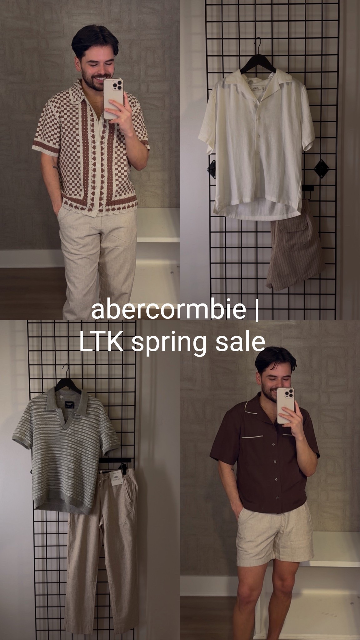 Abercrombie haul | spring sale | resort outfit ideas | crochet polo | crochet style button down | vacation outfit | resort wear | men’s beach outfit 

#LTKWatchNow #LTKMens #LTKSpringSale