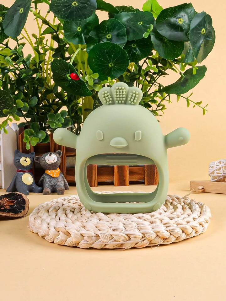 1pc Baby Glove Silicone Teether Food-Grade Grinding Teeth Toy Teething Mitten Prevent Chewing Fin... | SHEIN