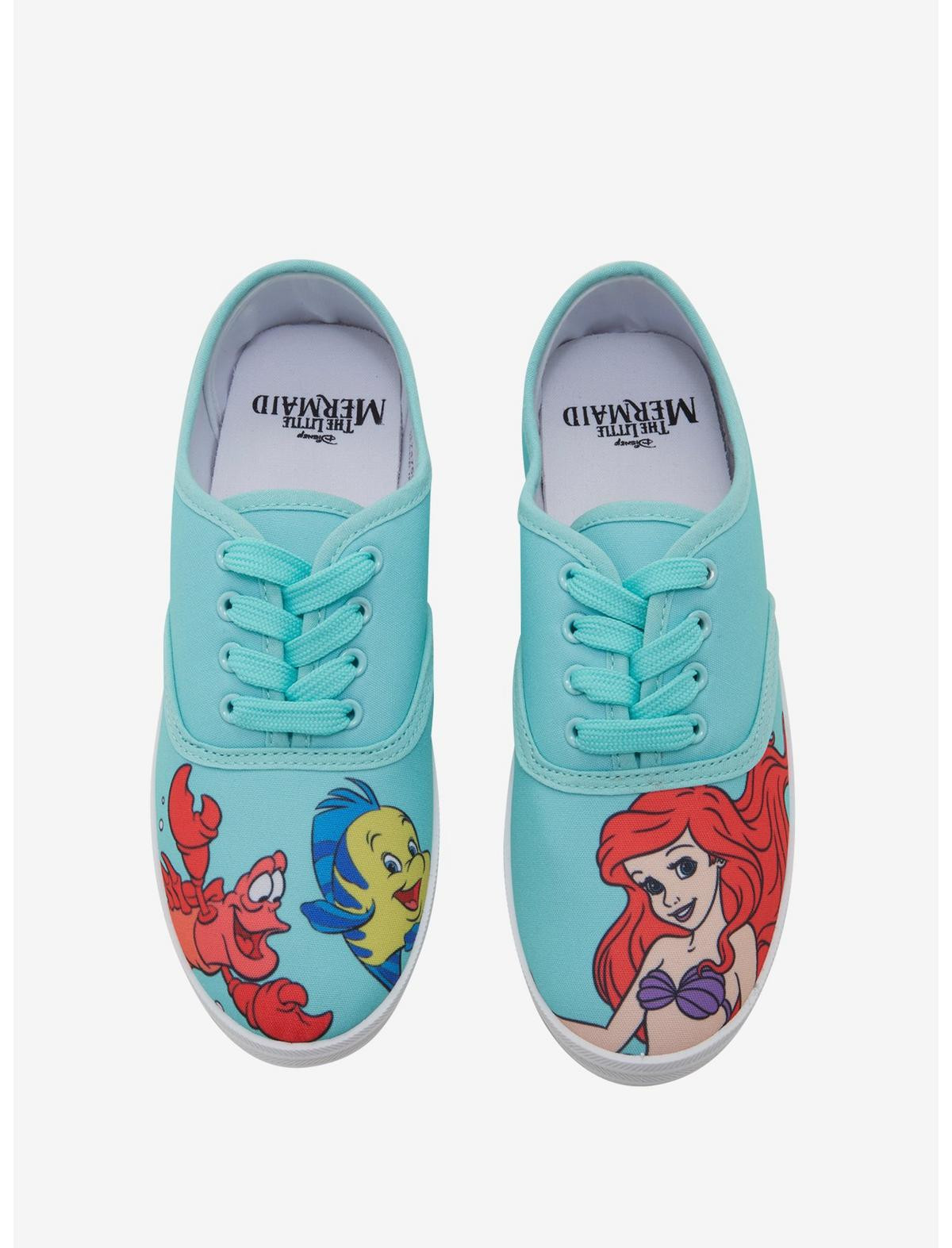 Disney The Little Mermaid Ariel Lace-Up Sneakers | Hot Topic | Hot Topic