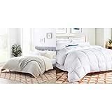 LINENSPA Microfiber Duvet Cover Set and LINENSPA All-Season White Down Alternative Quilted Comforter | Amazon (US)