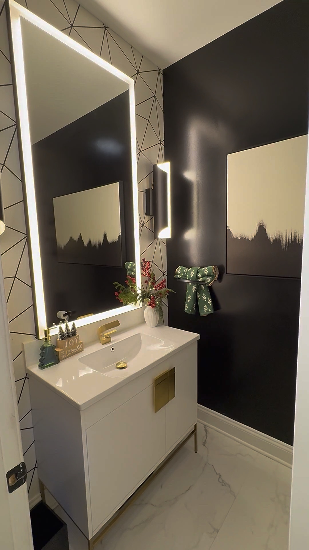 Holiday powder bath refresh with #amazonfinds be sure to shop the Amazon Black Friday deals now!

#LTKHome #LTKCyberWeek #LTKHoliday