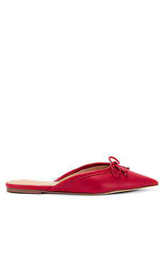 Tony Bianco Javelin Flat in Ruby Nappa from Revolve.com | Revolve Clothing (Global)