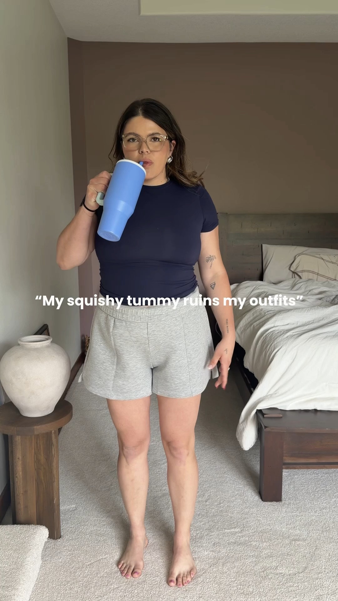 Your tummy was never the problem and never will be! Hot & confident girls don't hide parts of themselves- they highlight their favorite parts! 🤍

Save for outfit ideas so we can match & follow @hiericasuckow  for more thick tummy approved outfits 🫶🏼
Size 12, size 14, Mom outfits, spring 2026, summer 2026, work outfits, business casual