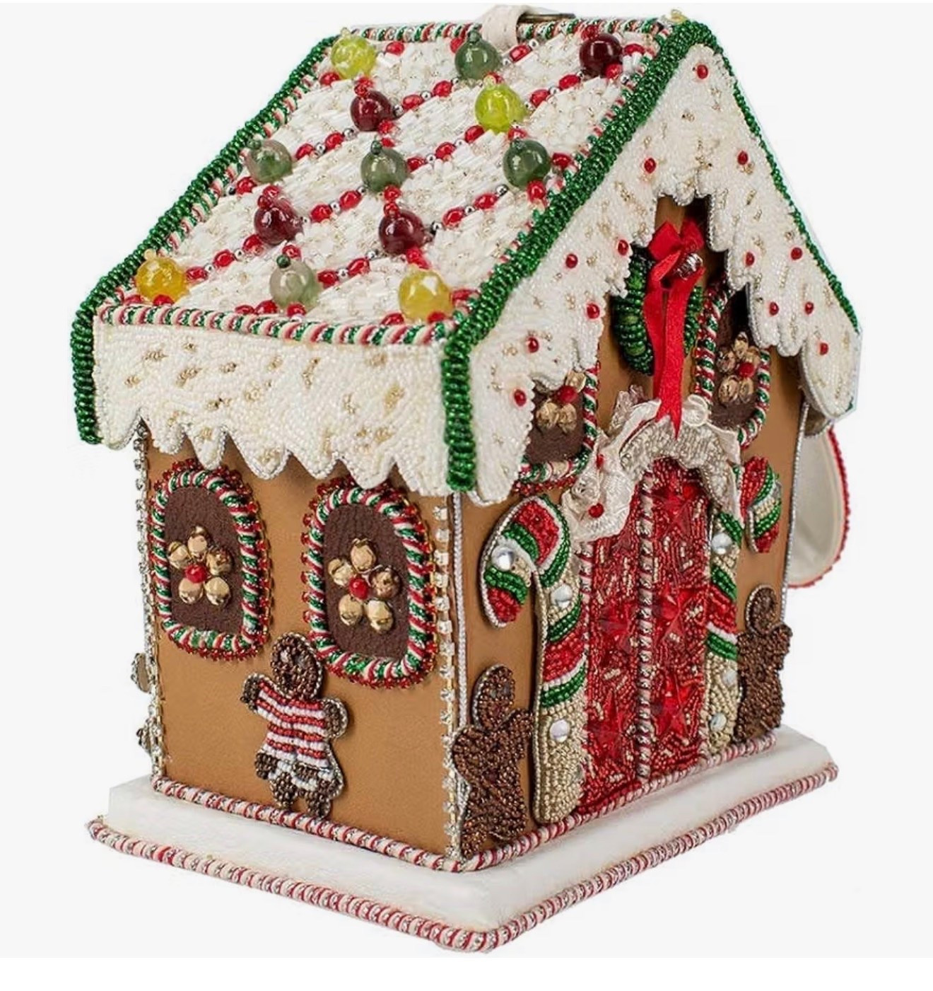 Mary Frances Gingerbread House Beaded Jeweled Christmas Holiday Santa Handbag Purse

Mary Frances Candy Cottage Beaded Crossbody Phone Bag
Gingerbread house-inspired beaded phone bag with removable chain strap for holiday essentials and parties.

#LTKootd #LTKWedding #LTKSeasonal