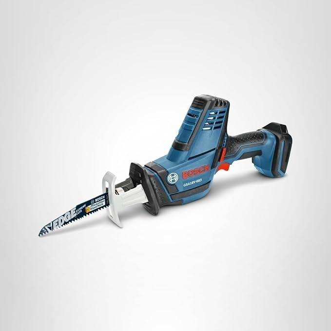 BOSCH GSA18V-083B 18V Cordless Reciprocating Saw - Lightweight & Compact, 0.83" Stroke, 3,050 SPM... | Amazon (US)