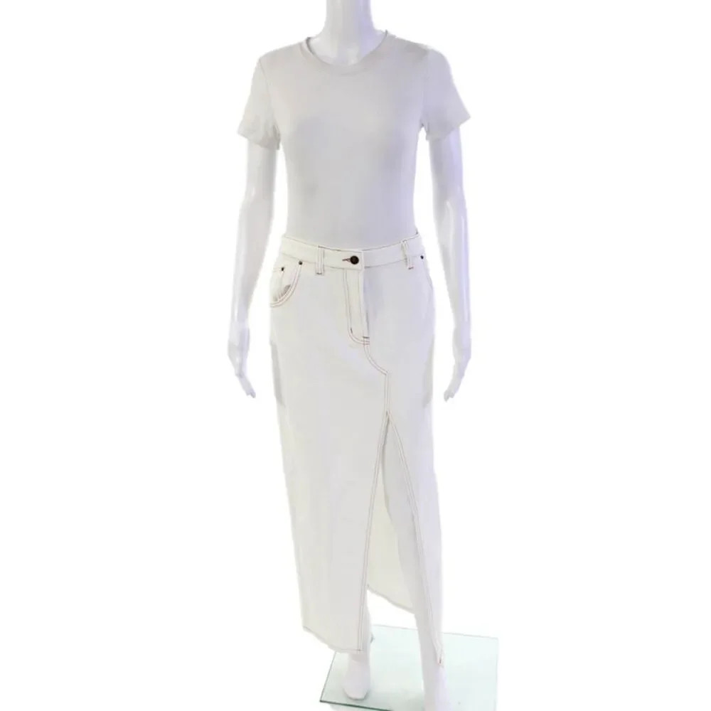 Lioness Womens Barbie Split Midi Skirt - Porcelain Size S | Poshmark
