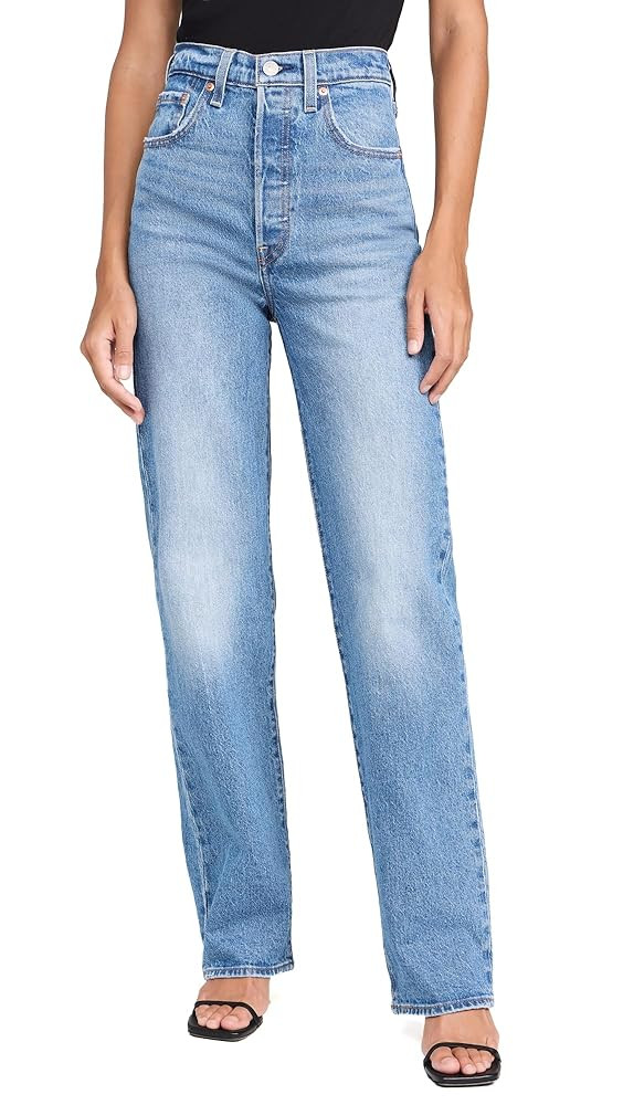 Levi's Women's Ribcage Full Length Jeans | Amazon (US)