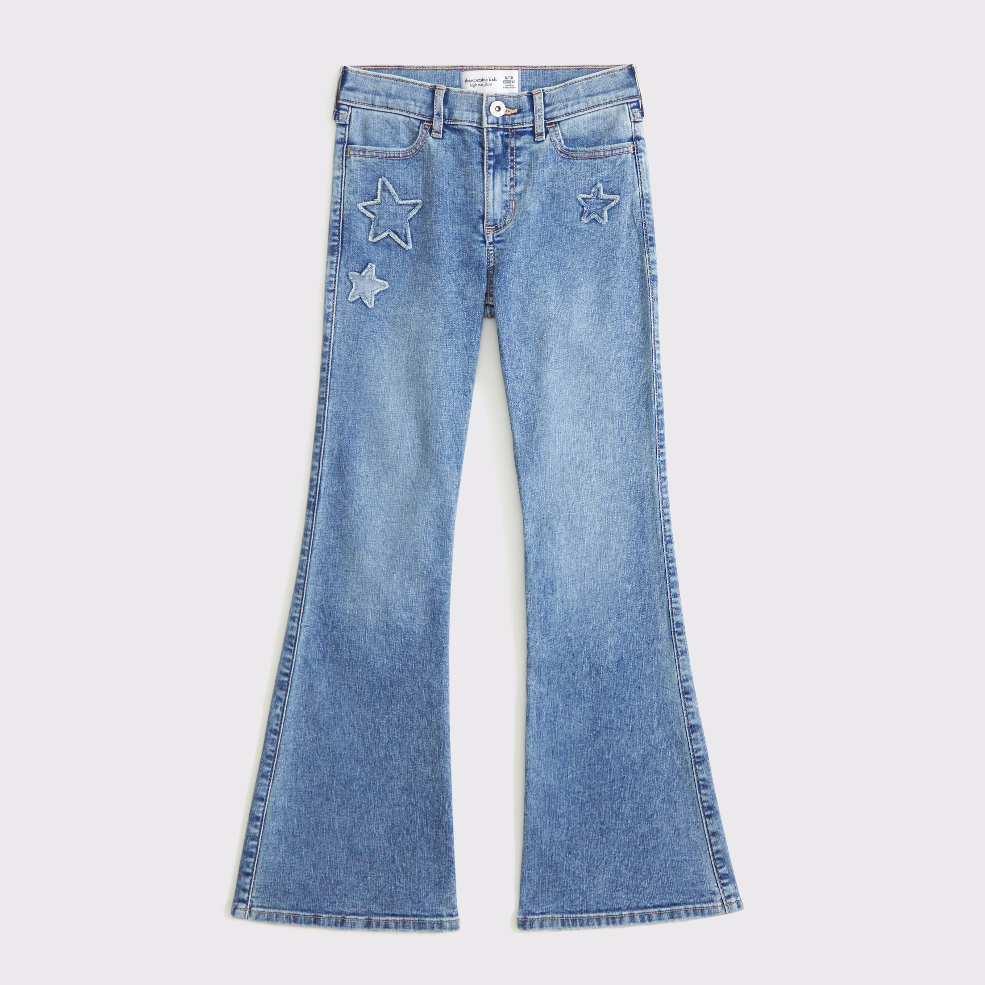 high rise flare jeans | Abercrombie & Fitch (US)