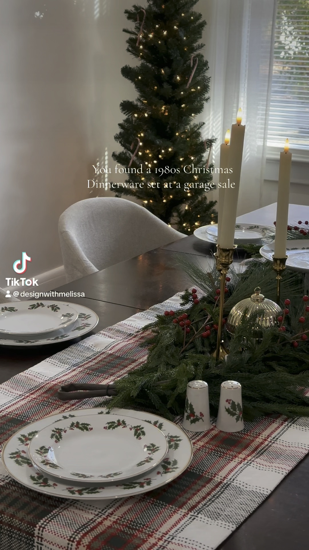 Such a great find at a garage sale!!! Don’t forget thrifting is just as important as finding new items for the holidays. I love how my Amazon and target finds pair so well with my vintage dinnerware set 

#LTKHoliday #LTKHome #LTKVideo