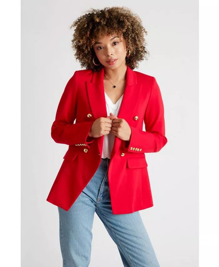 Caldwell Collection Women's Pauline Double Breasted Blazer - Macy's | Macy's