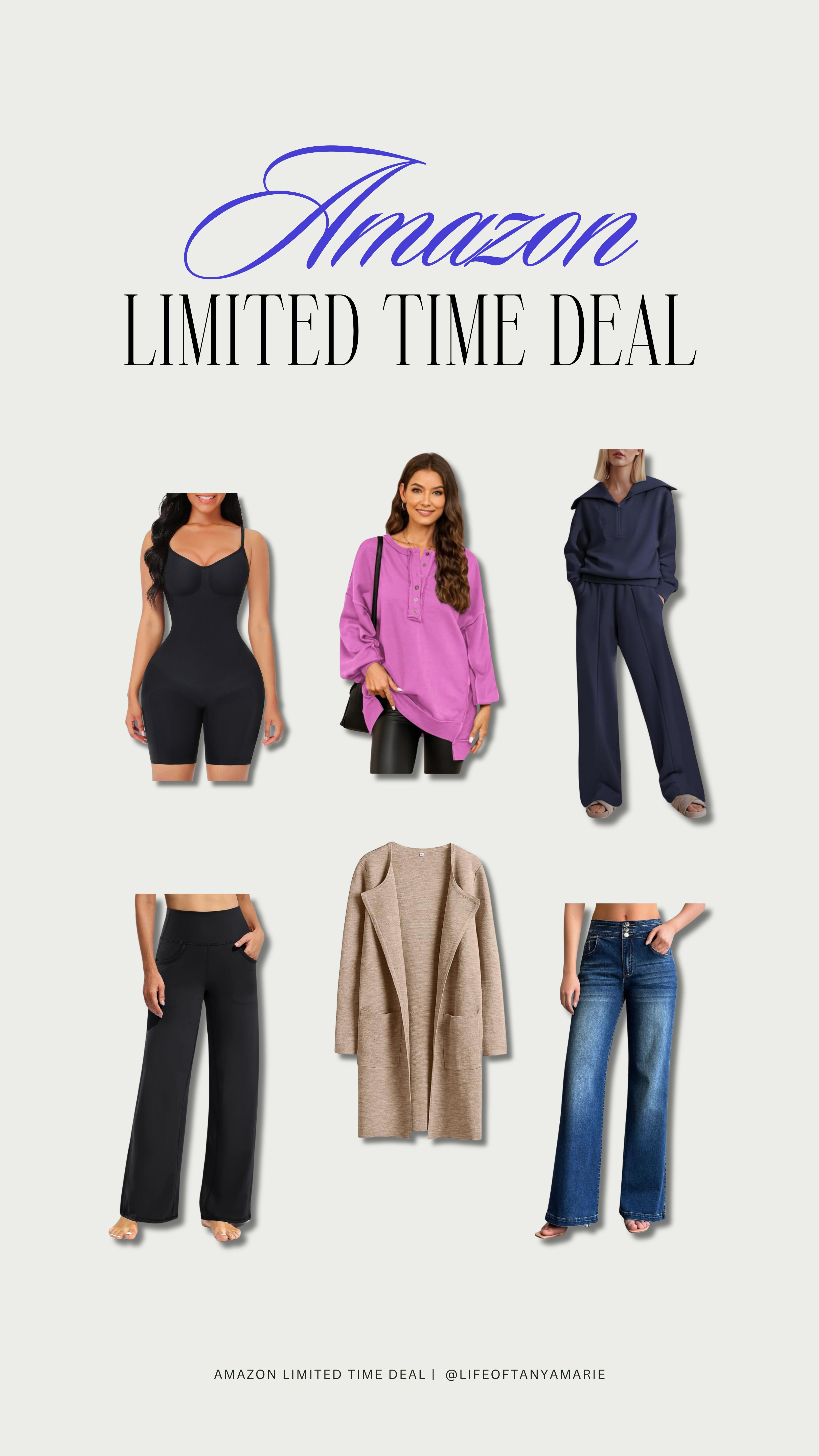 Amazon fashion limited time deals #amazon

#LTKSaleAlert #LTKMidsize #LTKFindsUnder100