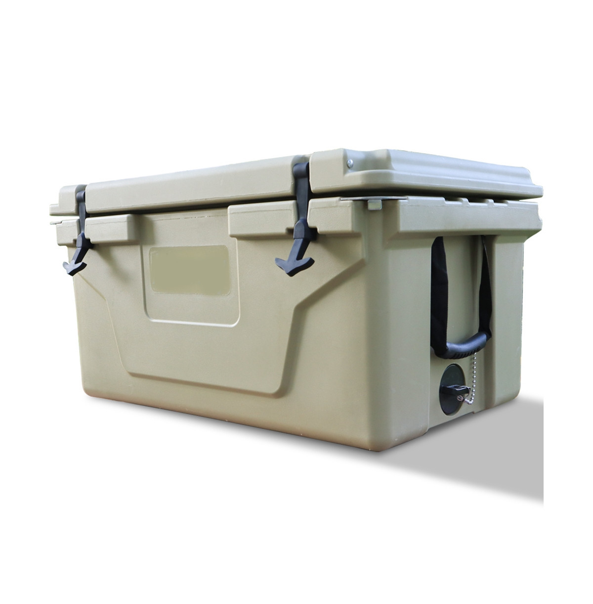 Streamdale Furniture Khaki Color Ice Cooler Box 65Qt Camping Ice Chest Beer Box Outdoor Fishing Cooler - Khaki | Macy's