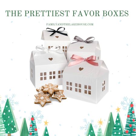 The prettiest Christmas favor boxes! 🌲🌲🌲 #favorboxes

#LTKSeasonal #LTKHoliday