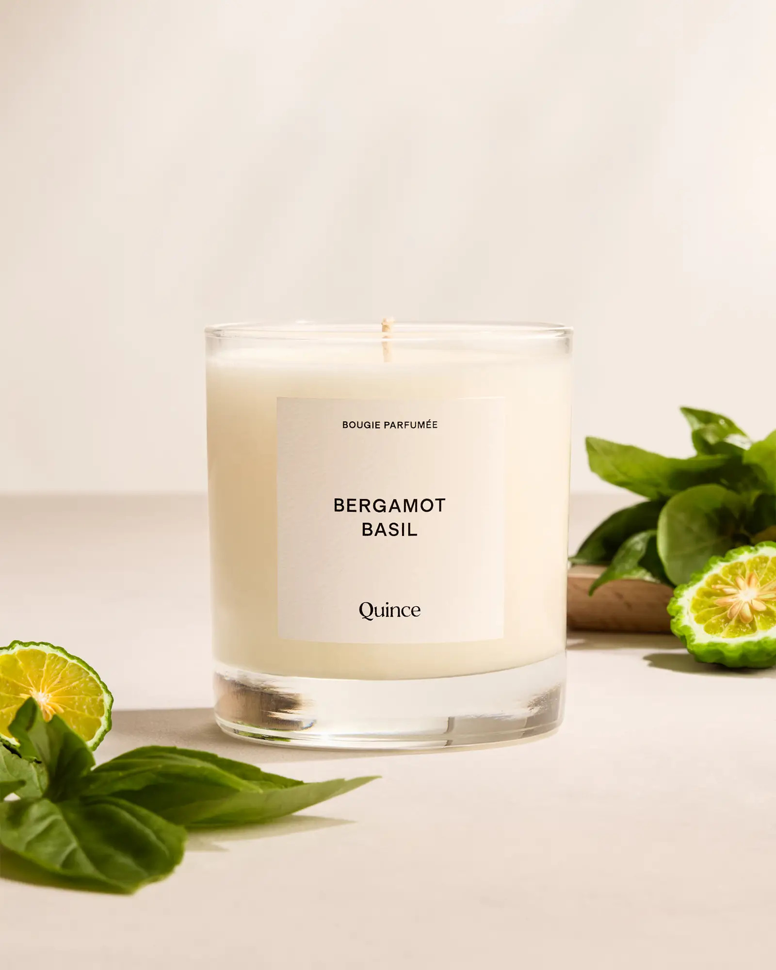 Bergamot Basil Candle in No Color | Quince