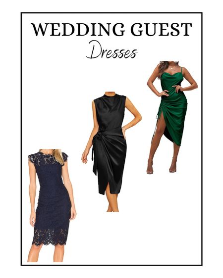 Wedding guest dress, midi dress, cocktail dress, black tie dress, formal dress 

#LTKSeasonal #LTKstyletip #LTKwedding