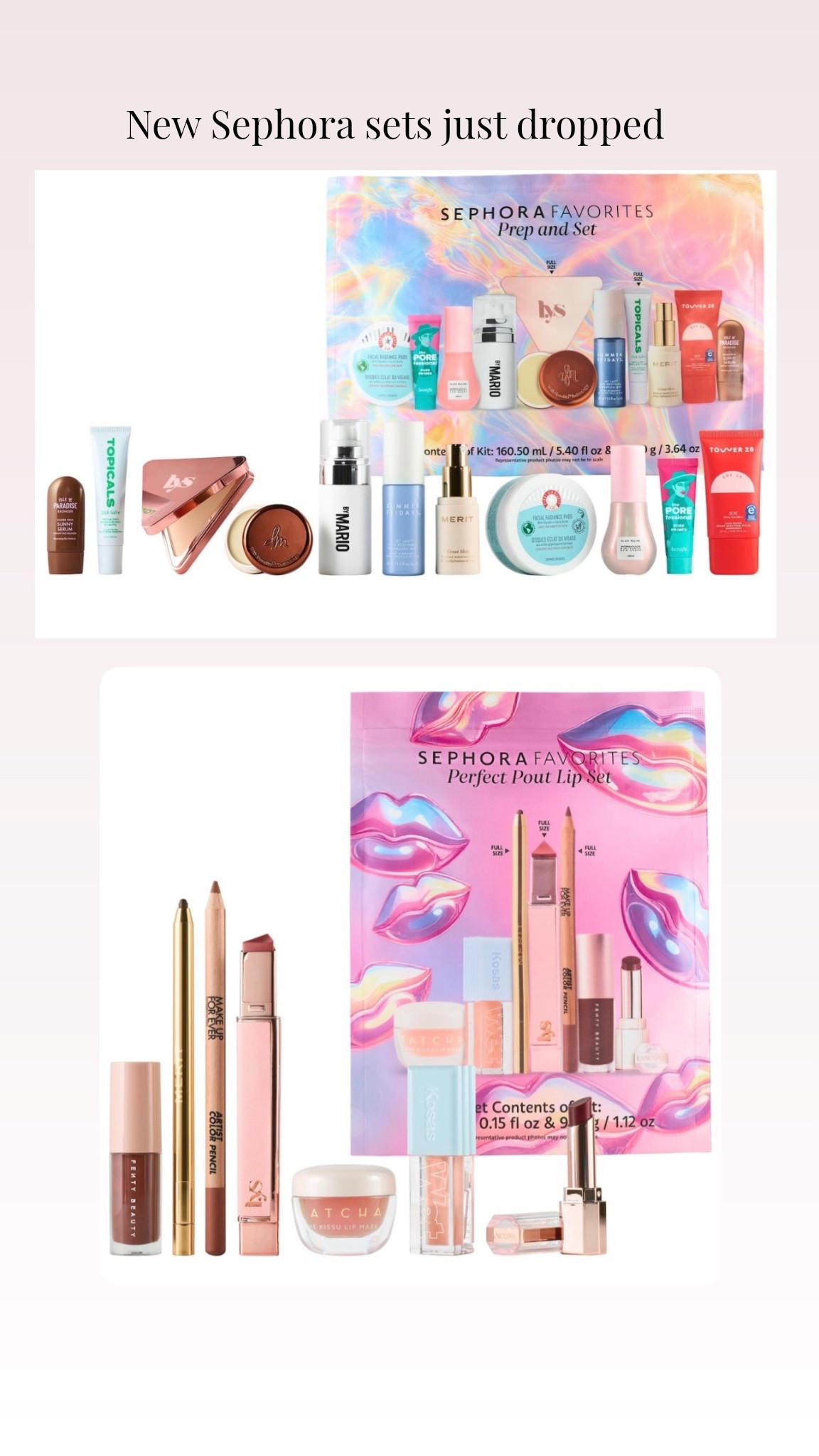 New Sephora sets just dropped 
Makeup, beauty, Sephora 

#LTKFindsUnder50 #LTKGiftGuide #LTKBaby