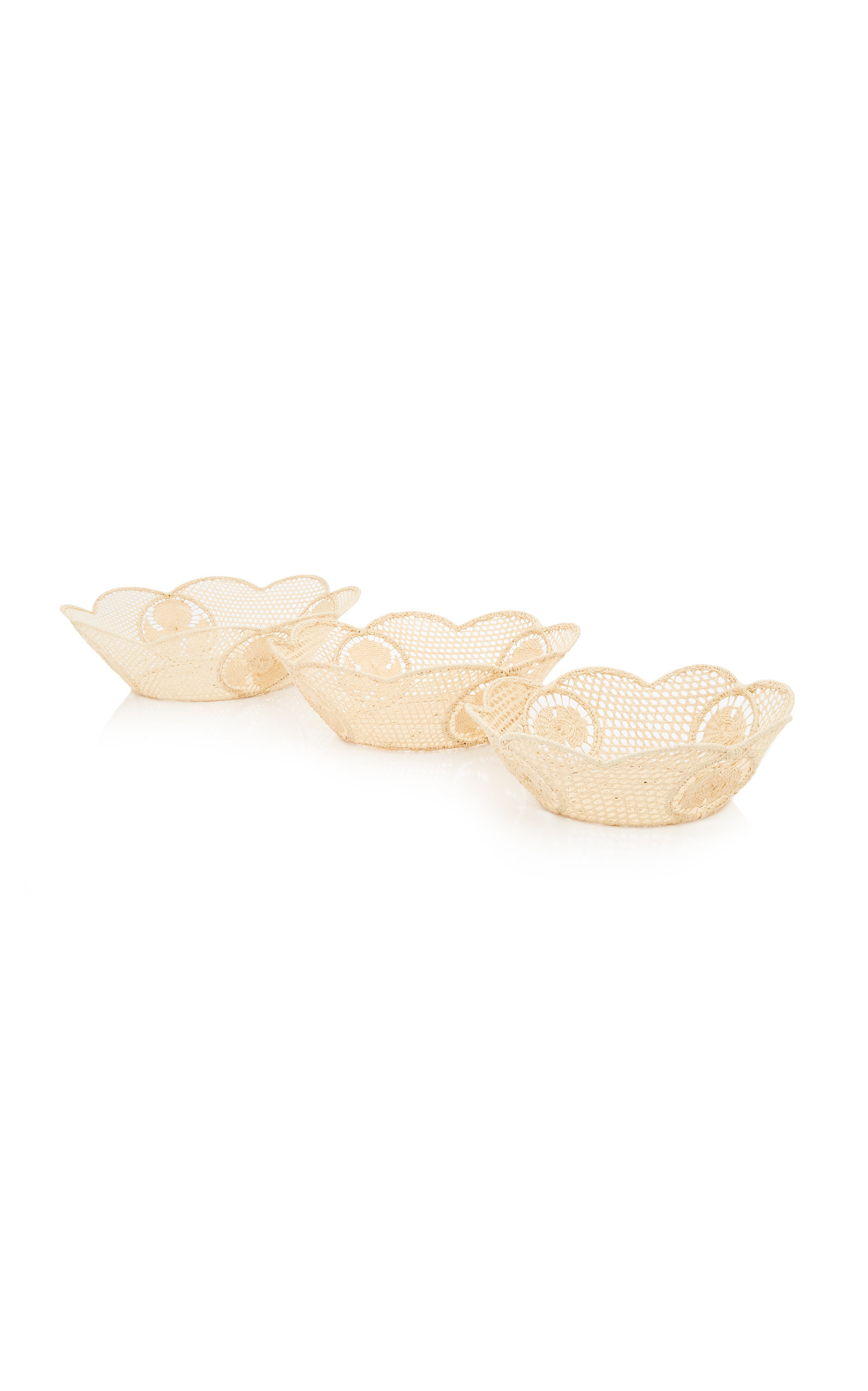 Set-Of-Three Wicker Nesting Bowls | Moda Operandi (Global)