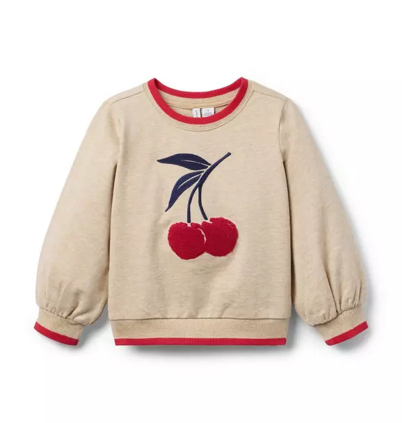 Cherry Sweatshirt | Janie and Jack