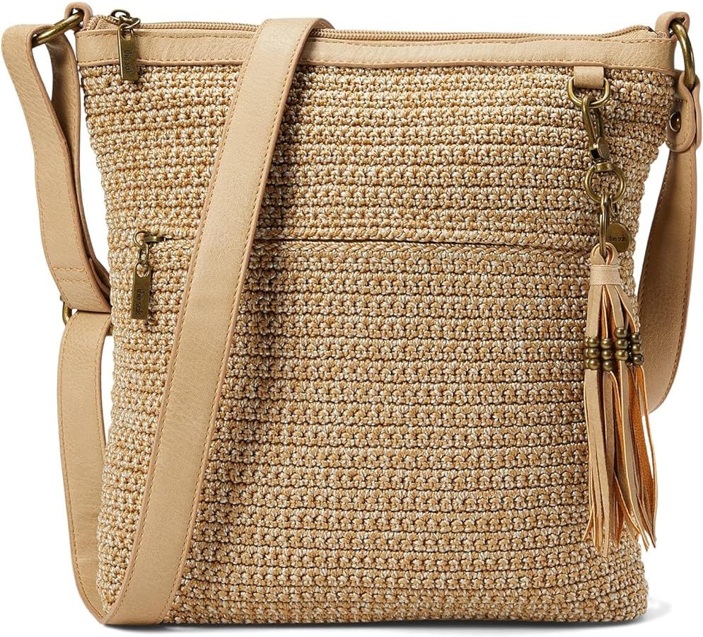 The Sak Lucia Crossbody Bag in Crochet, Convertible Purse with Adjustable Shoulder Strap | Amazon (US)