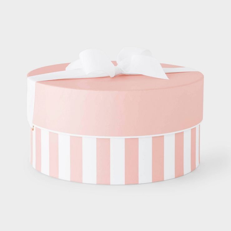 Rose and White Stripe Gift Box - Sugar Paper™- Sugar Paper™ + Target | Target
