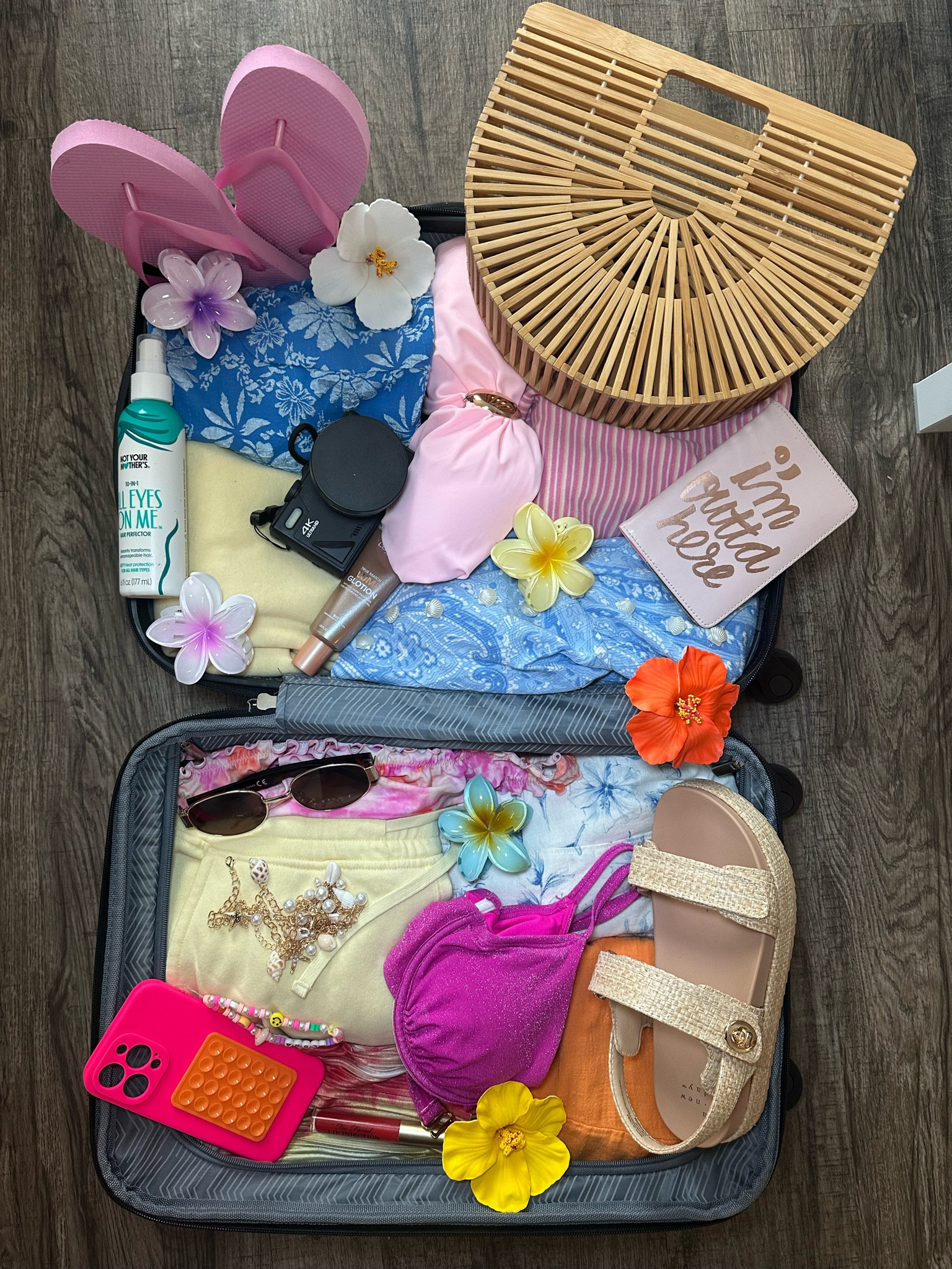 Cruise try on!!
- sun dresses
- halter dress
- swimsuits | one piece swimsuit | bikini | swimsuit with flower | bathing suit
- sunglasses 
- flower hair accessory | claw clip
- beach bag | woven bag / woven purse 
- wedge platform sandals 
- vlog camera 
- beach hair protectant 
- seashell necklace | seashell belt
- flip flops 
- beach coverup | swimsuit coverup 
- phone case | octabuddy | phone charm

#LTKtravel #LTKbeauty #LTKSeasonal