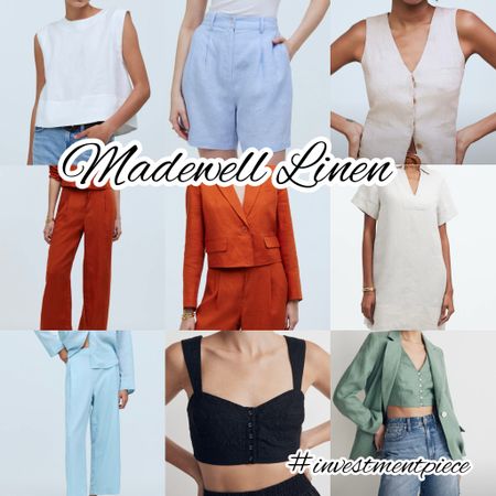 Linen is the fabric of the season and in the app event you can get 20% off must have pieces from suiting to dresses @madewell #investmentpiece 

#LTKStyleTip #LTKxMadewell #LTKFindsUnder100