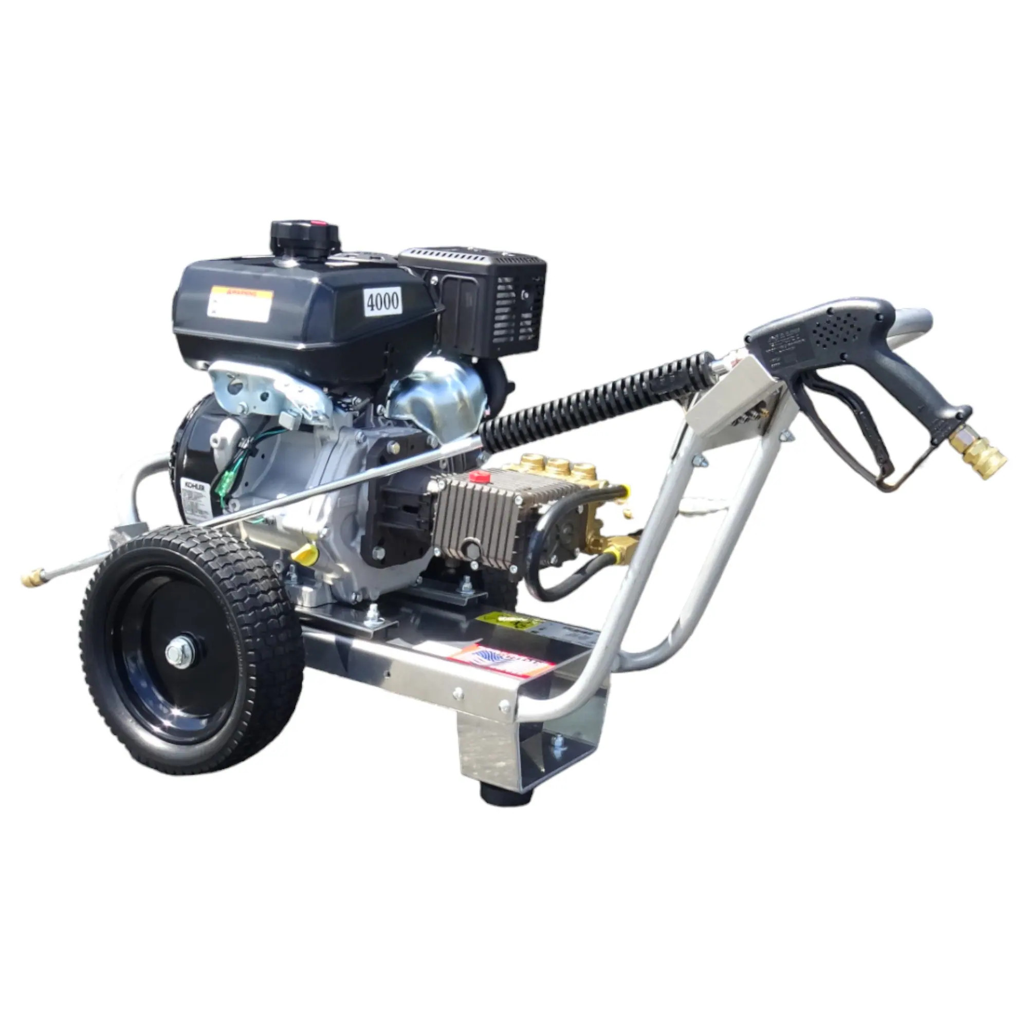 Pressure-Pro Eagle II 4000-PSI 4-GPM Cold Water Gas Pressure washer with 5 Spray Tips one_size | E4040KG-20 | Lowe's