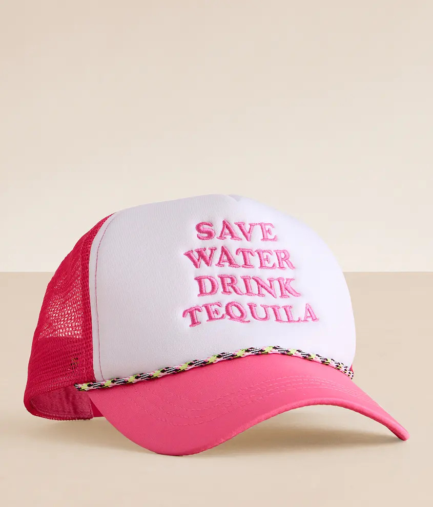 Save Water Drink Tequila Trucker Hat | Buckle