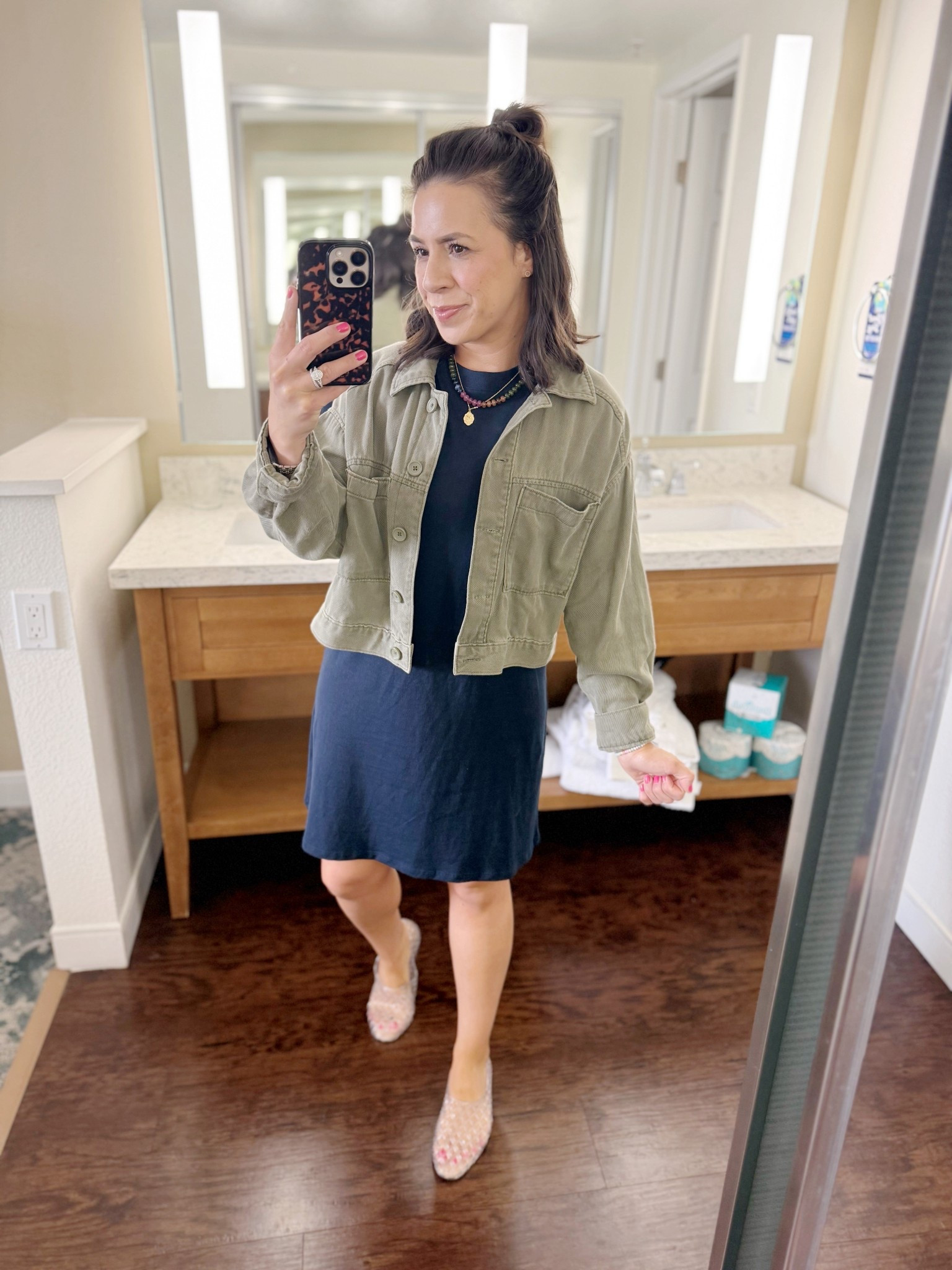 ootd 3.22.26

Dress - small
Jacket - old from old navy 

#LTKootd #LTKOver40 #LTKPetite