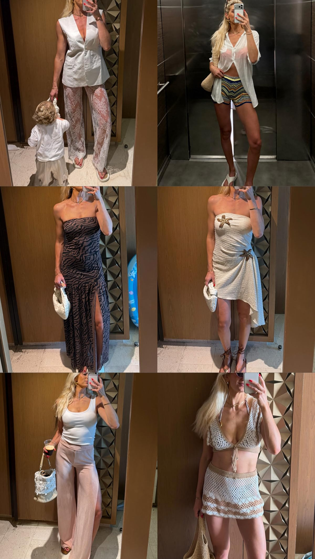 Beach vacation outfits 
Similar lace and pink pants linked
Dresses size small 
#amazonfashion #be... | Amazon (US)