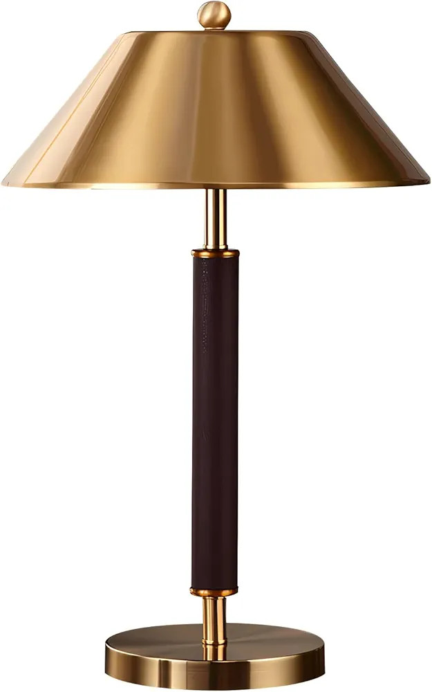 SOMINA Modern Metal Table Lamp with Fabric Shade Adjustable Arm E27 Base Eye Protection for Offic... | Amazon (US)