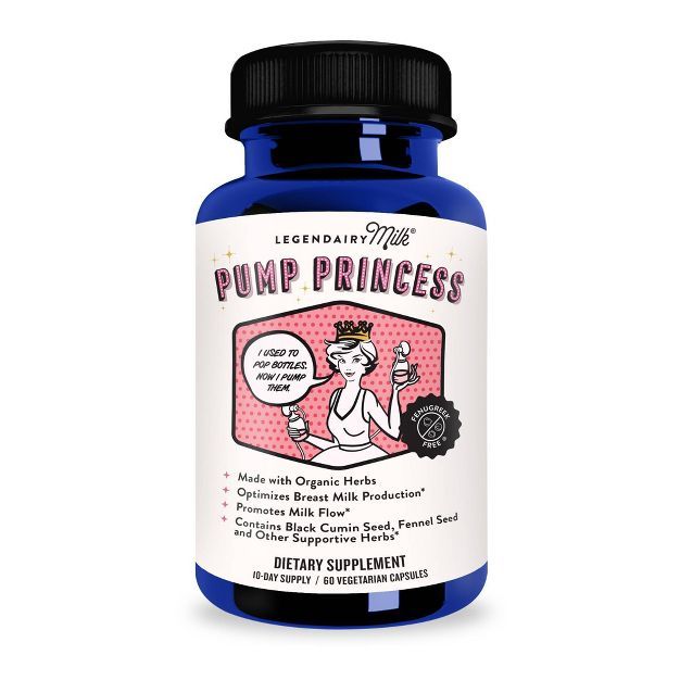 Legendairy Milk Pump Princess Lactation Supplement - 60ct | Target
