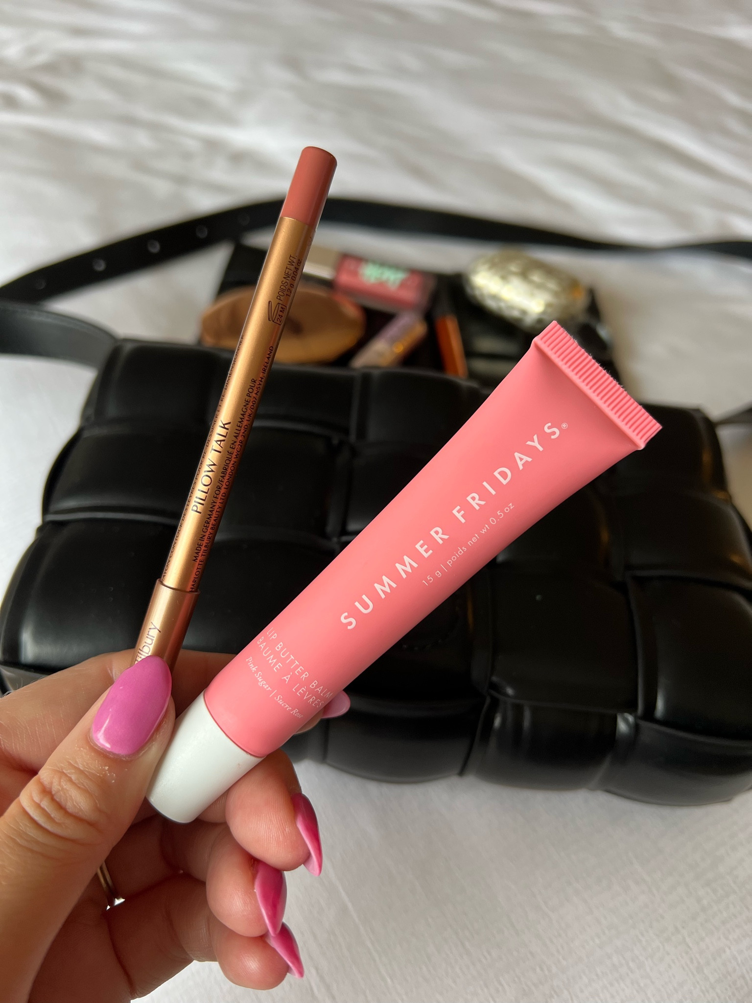 I have been loving this lip combo lately. 
Charlotte Tilbury lip cheat liner in color “pillow talk”  
Topped with Summer Fridays lip butter balm in shade “pink sugar” 


#LTKbeauty #LTKFind #LTKstyletip