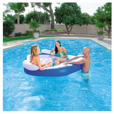 Bestway Vinyl Coolerz X3 Inflatable Pool Float, White | Walmart (US)