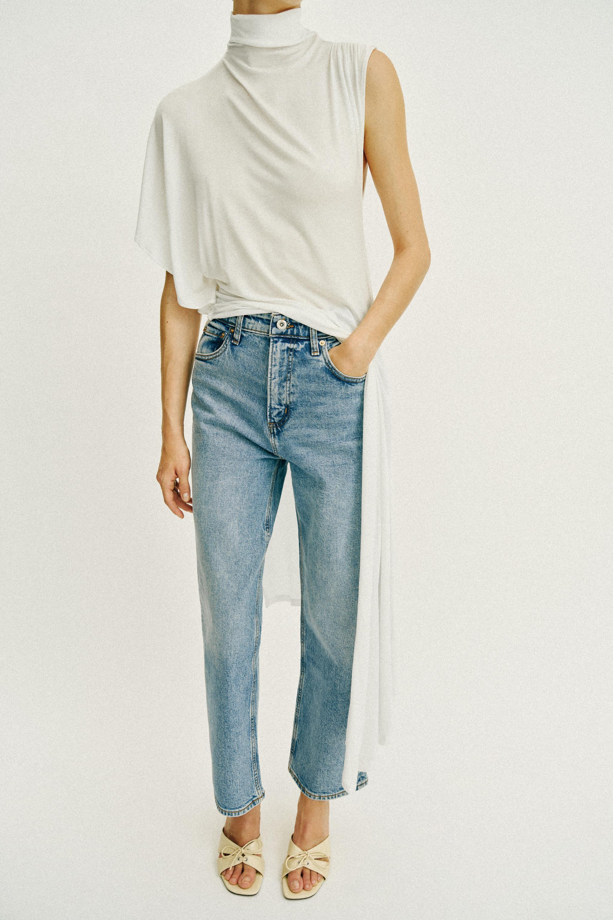 Z1975 HI-RISE STRAIGHT JEANS | Zara US