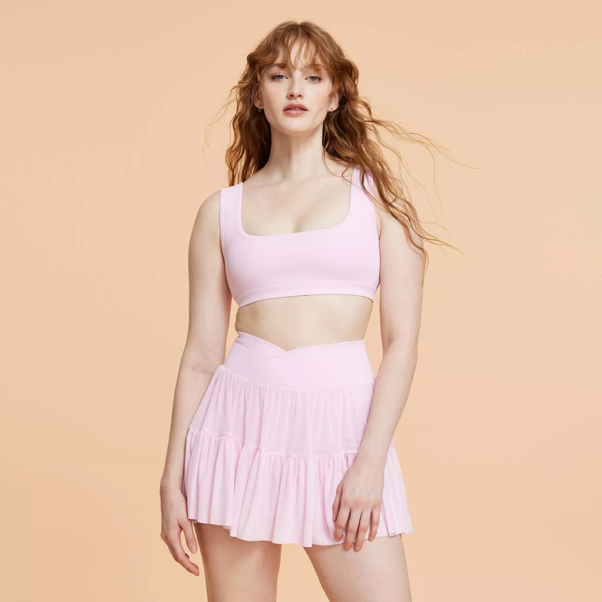 Blogilates Women's Criss Cross Sports Bra - Teal Blue M | Target